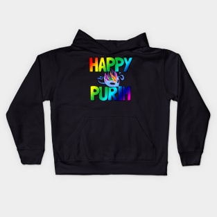 Happy Purim Kids Hoodie